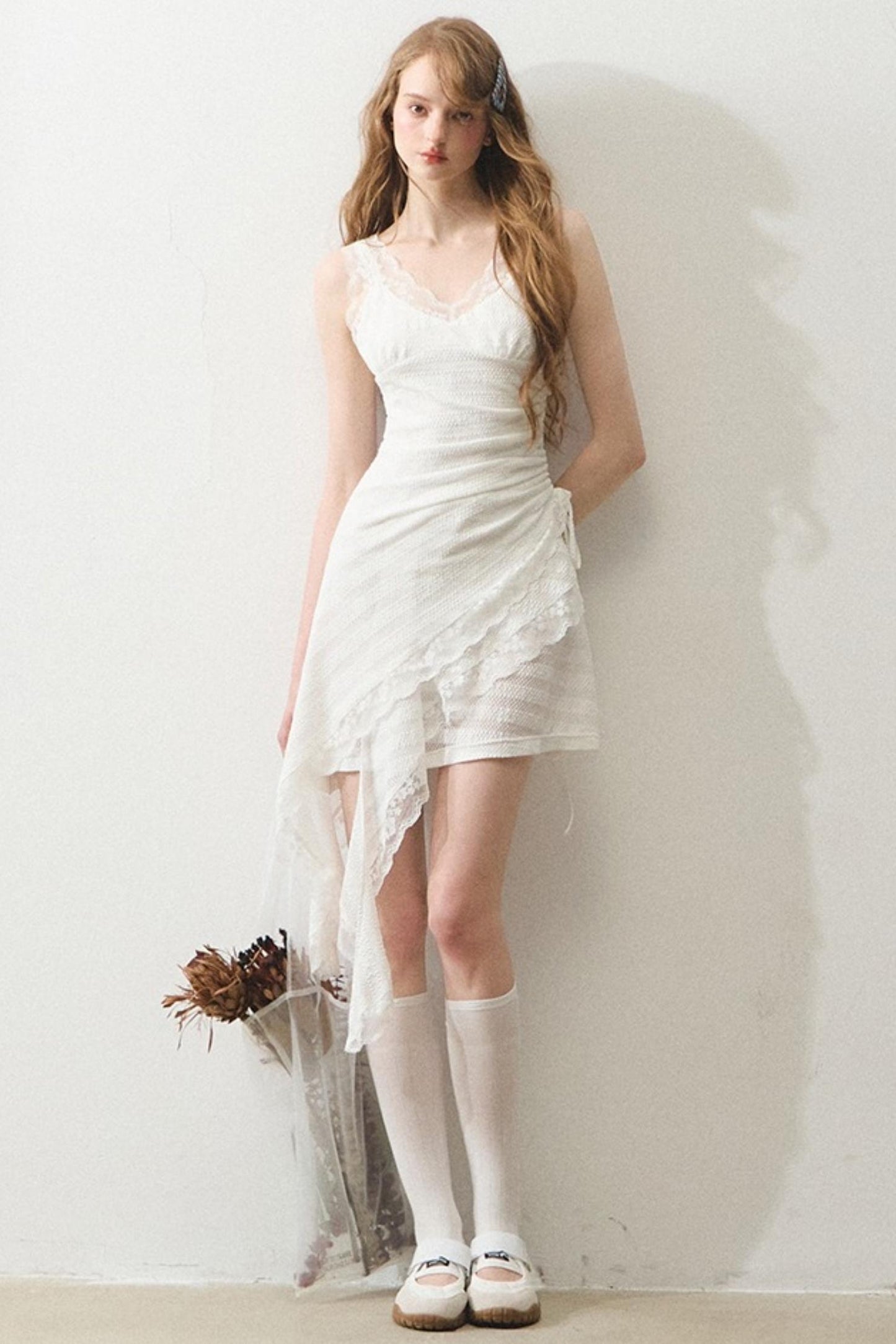 French Mint Sweater Touch Sundress Set-Up