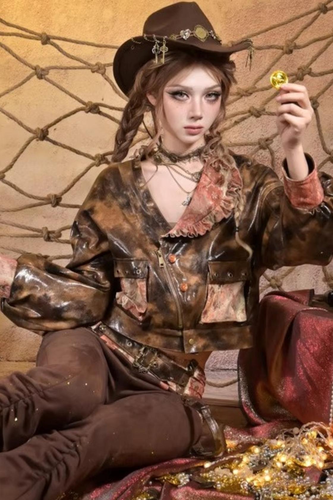 Melard Lace Steampunk Jacket Set-Up