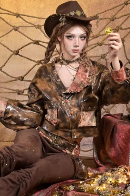 Melard Lace Steampunk Jacket Set-Up