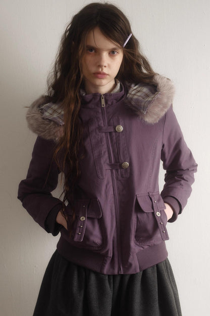 Purple Washed Vintage Jacket