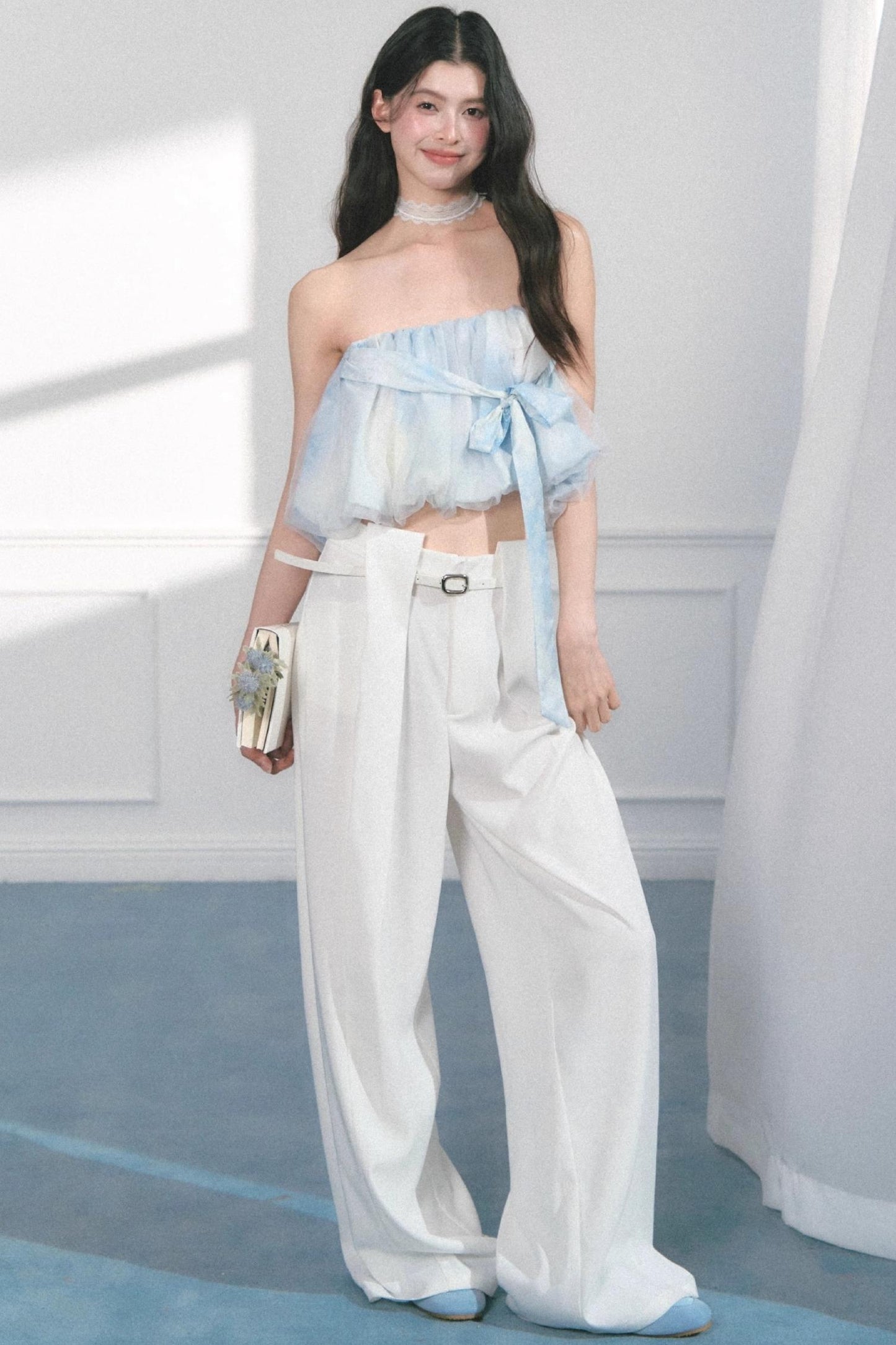 Sea Salt Jasmine Bustier Skirt