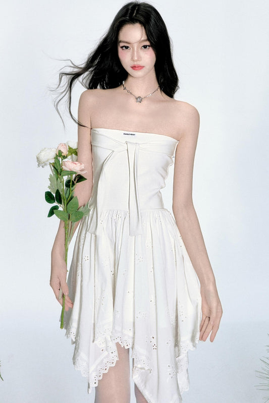 Feather Tie Dress