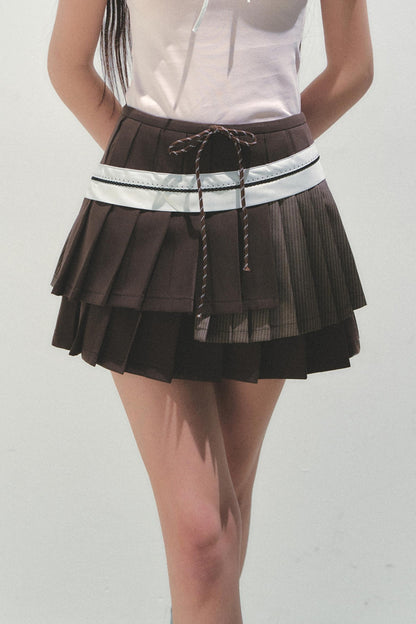 Chic Vintage Peplum Skirt