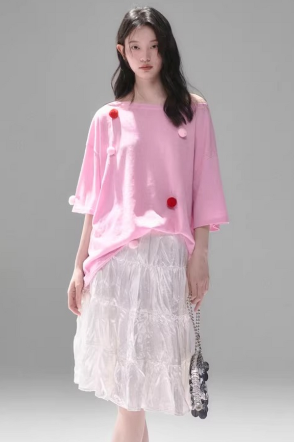 Berry Plush Off-Shoulder Top