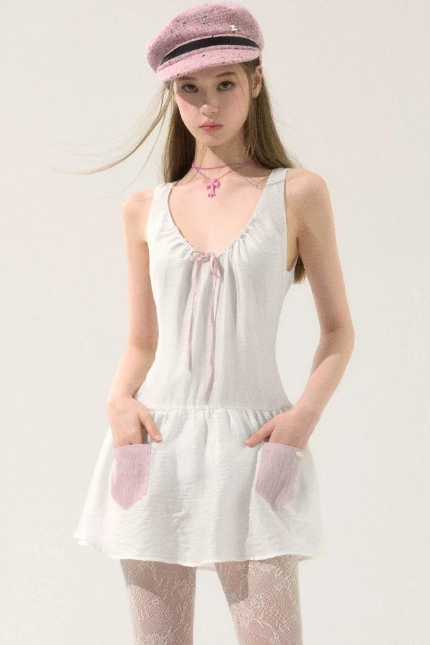 Sweet Color-Blocking Dress