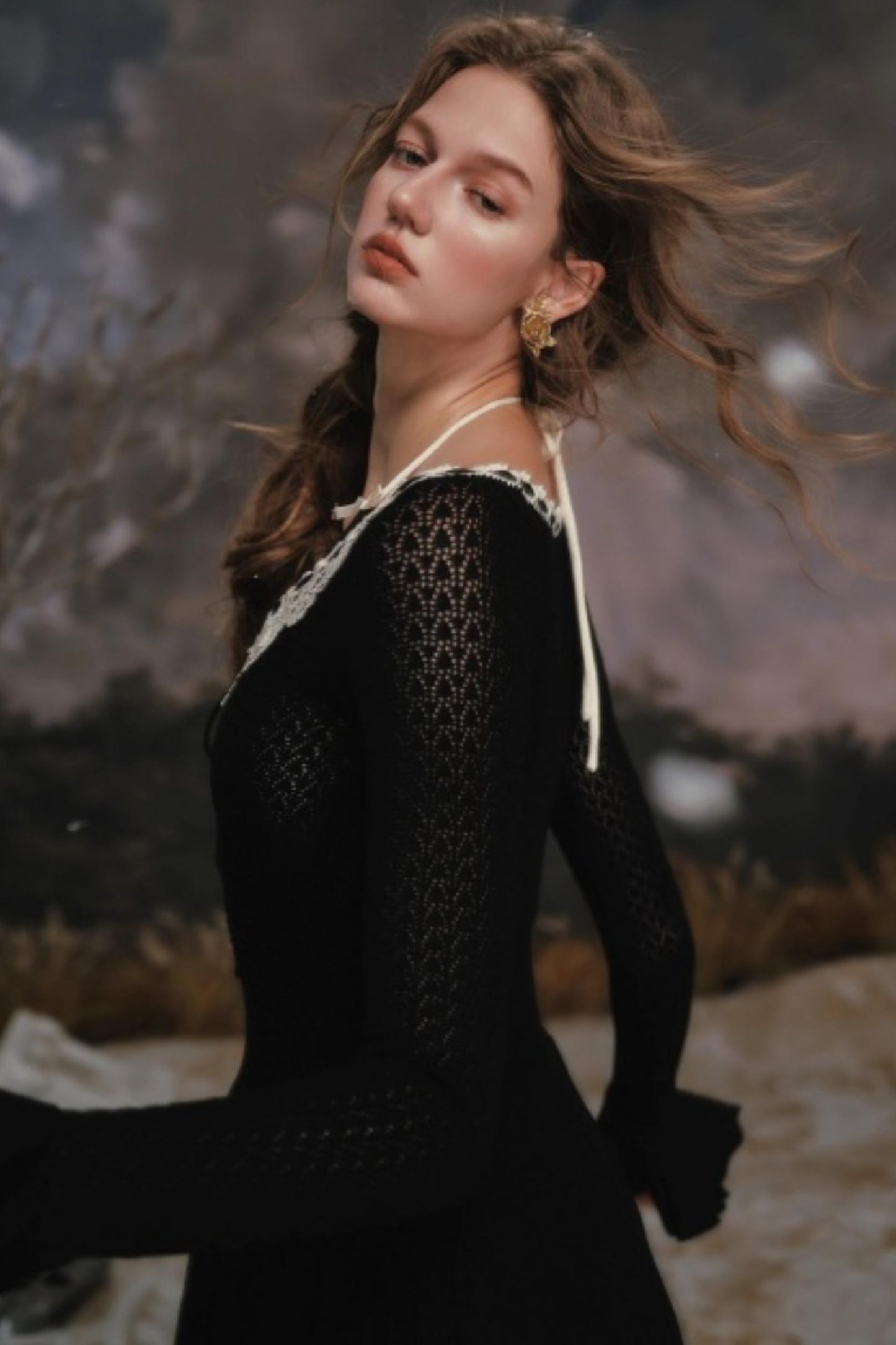 Lacemade Floral Symphony Dress