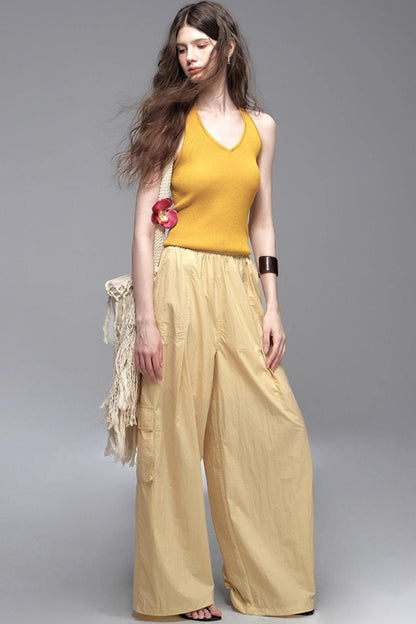 Light Outdoor Drawstring Cargo Pants