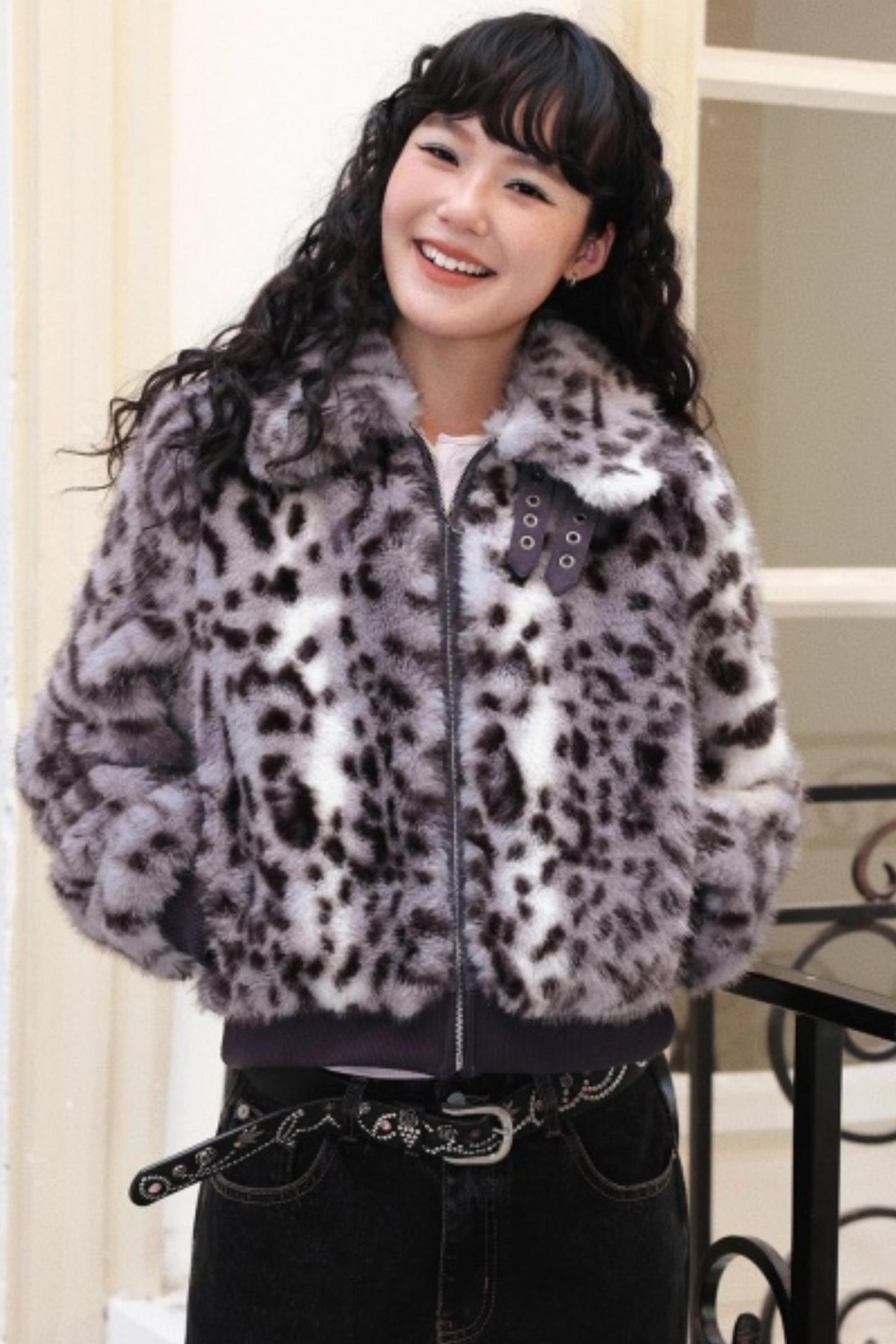 Dreamland Leopard Fur Jacket