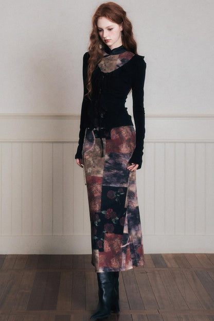 Vintage Chinese Cheongsam Dress