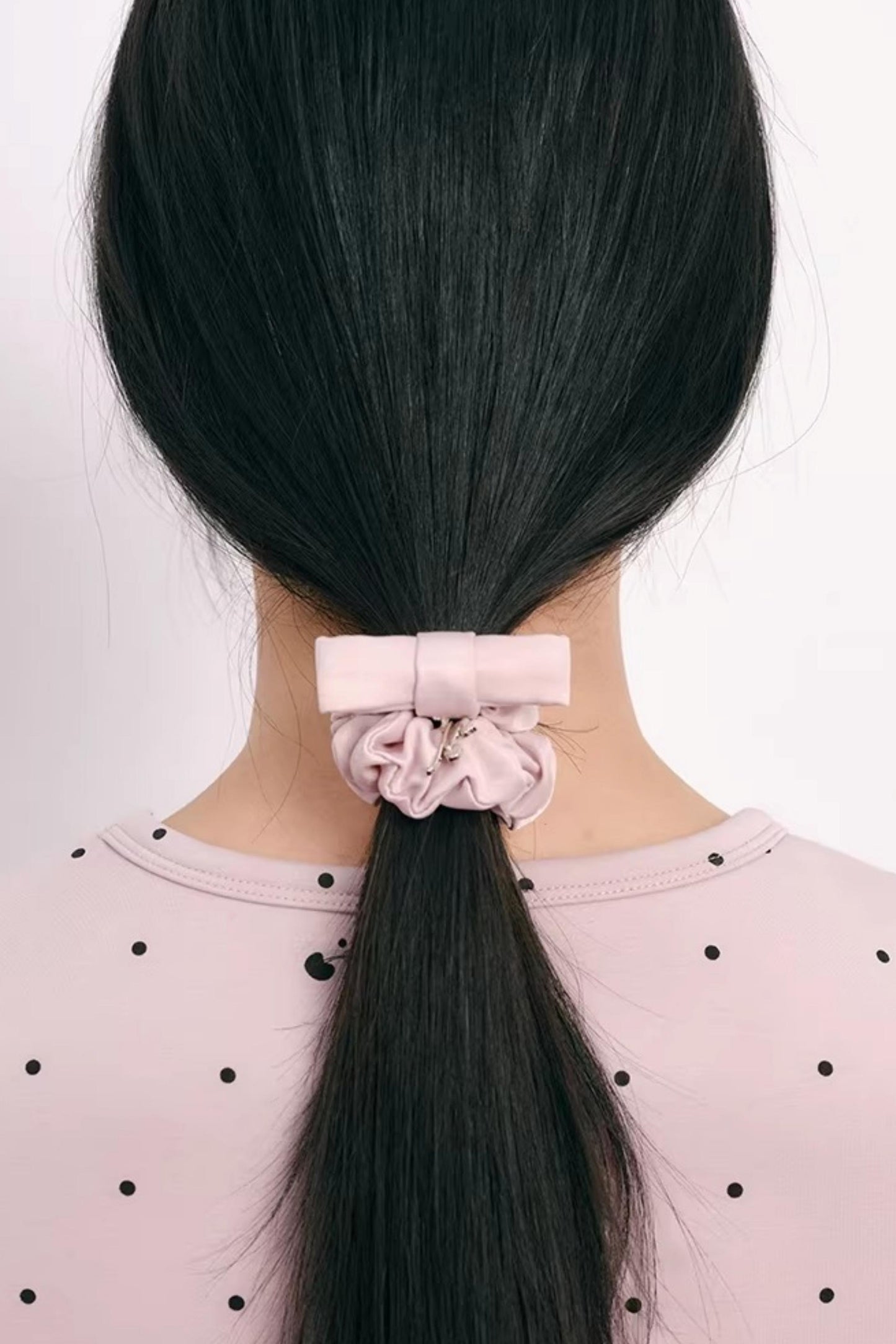 Polka Dot Lyocell Blend Top