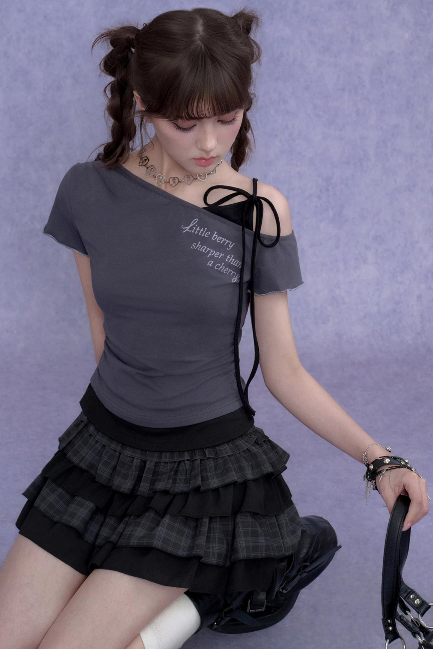 Pure Desire One-Shoulder T-Shirt