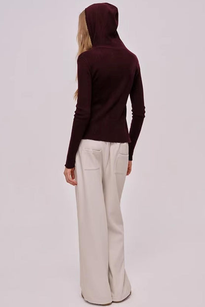 Skin-Friendly Ribbed Sweatpants