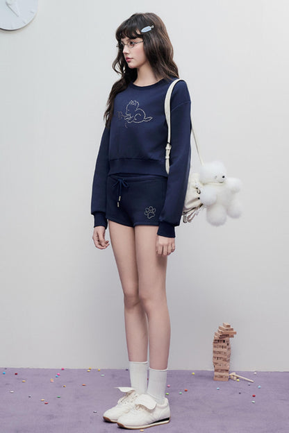 Slim Fit Crewneck Set -Up