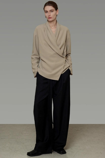 Irregular Autumn Loose Shirt