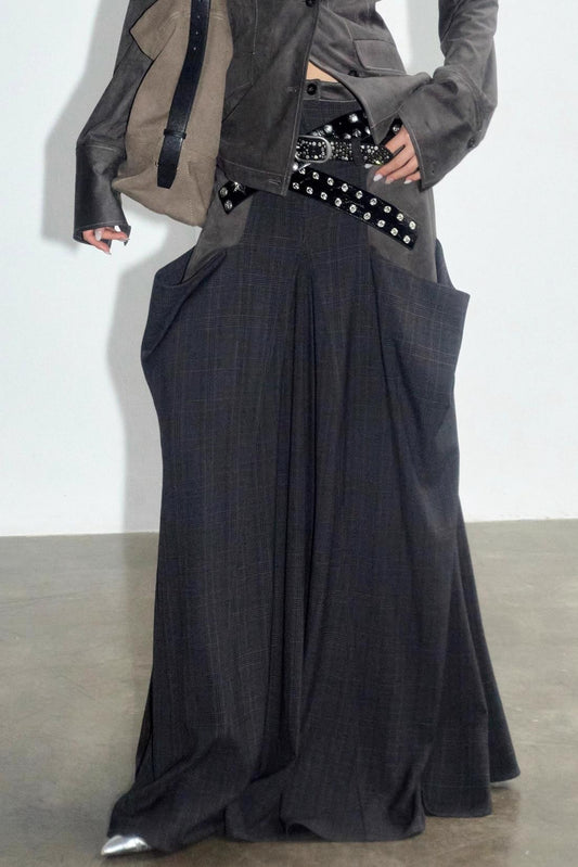 Romantic Vintage Large Swing Long Skirt