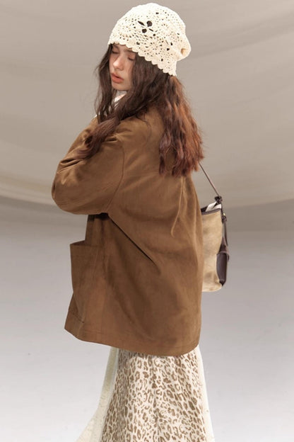 Nomadic Suede Retro Jacket