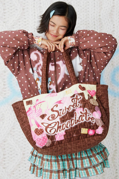 Double-Sided Quilted Cotton Bag