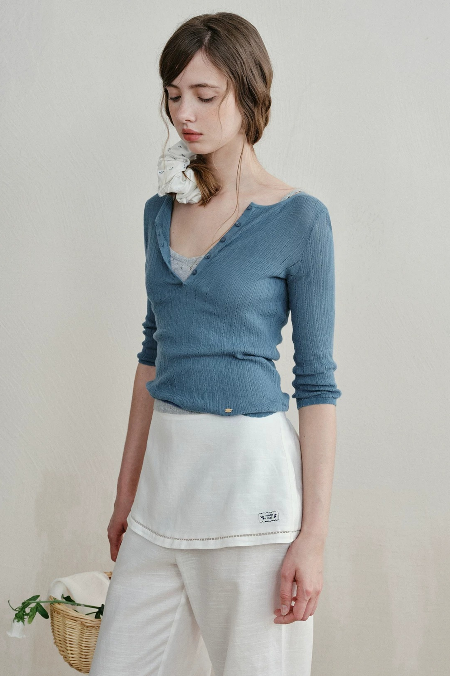 Lyocell Linen Skirt Pants