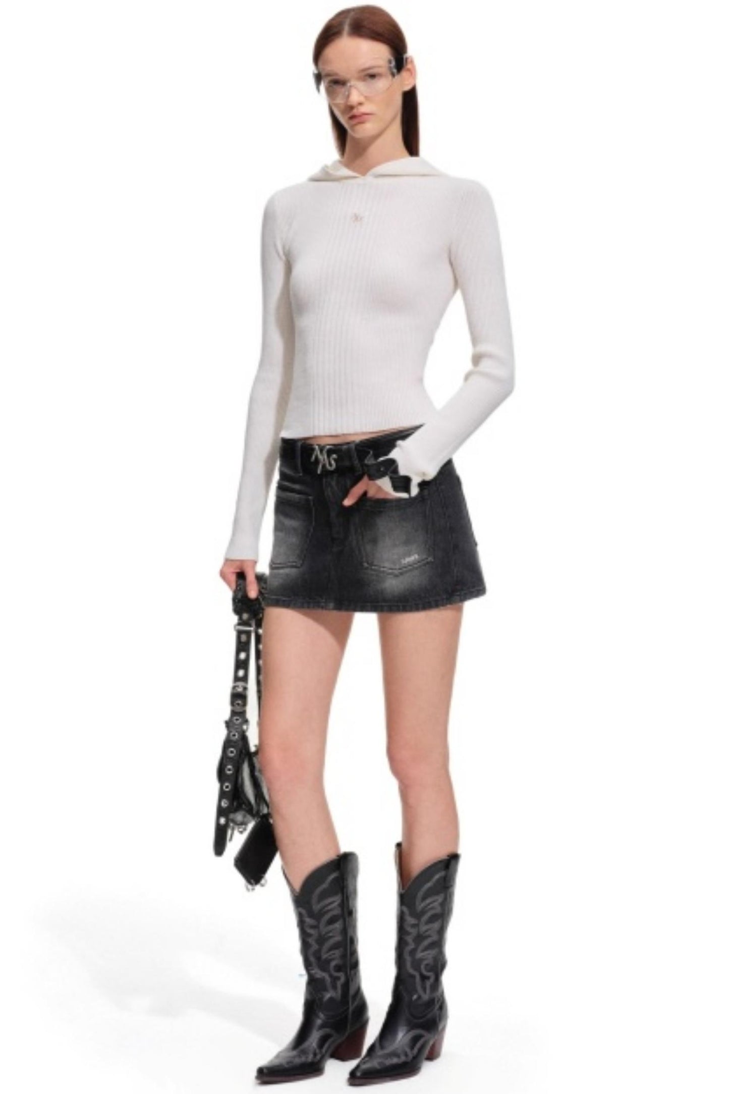 Dawn Light Hooded Knit Sweater