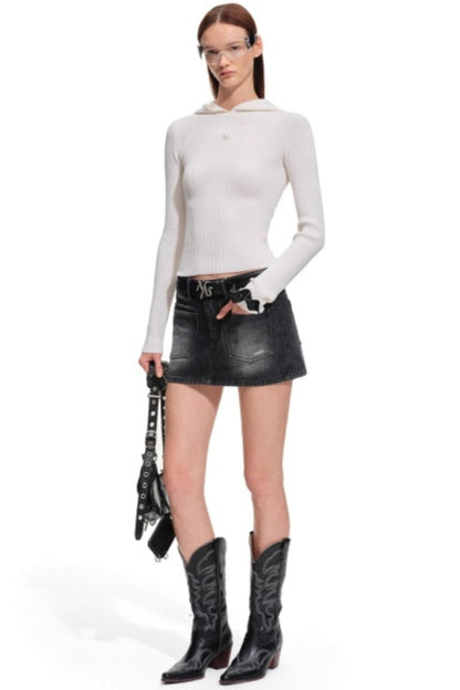 Dawn Light Hooded Knit Sweater