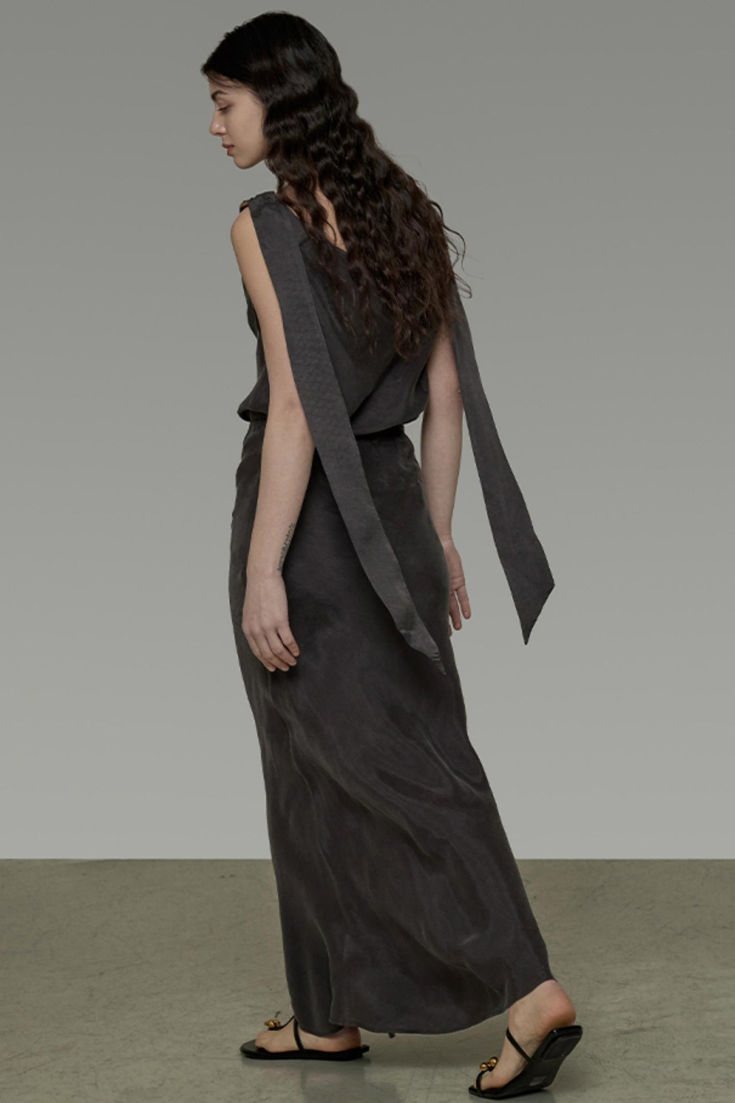 Summer Breeze Draped Two-Piece Set-Up