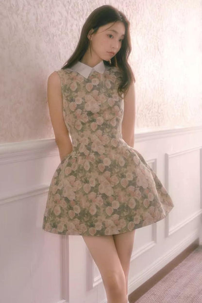 Rose Sleeveless Dress