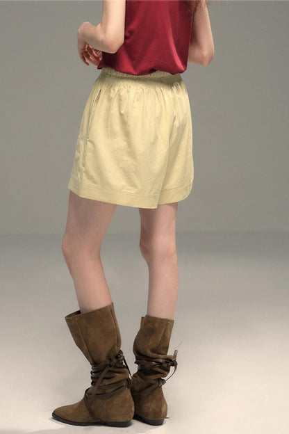 Starfish Casual Wide Drawstring Shorts