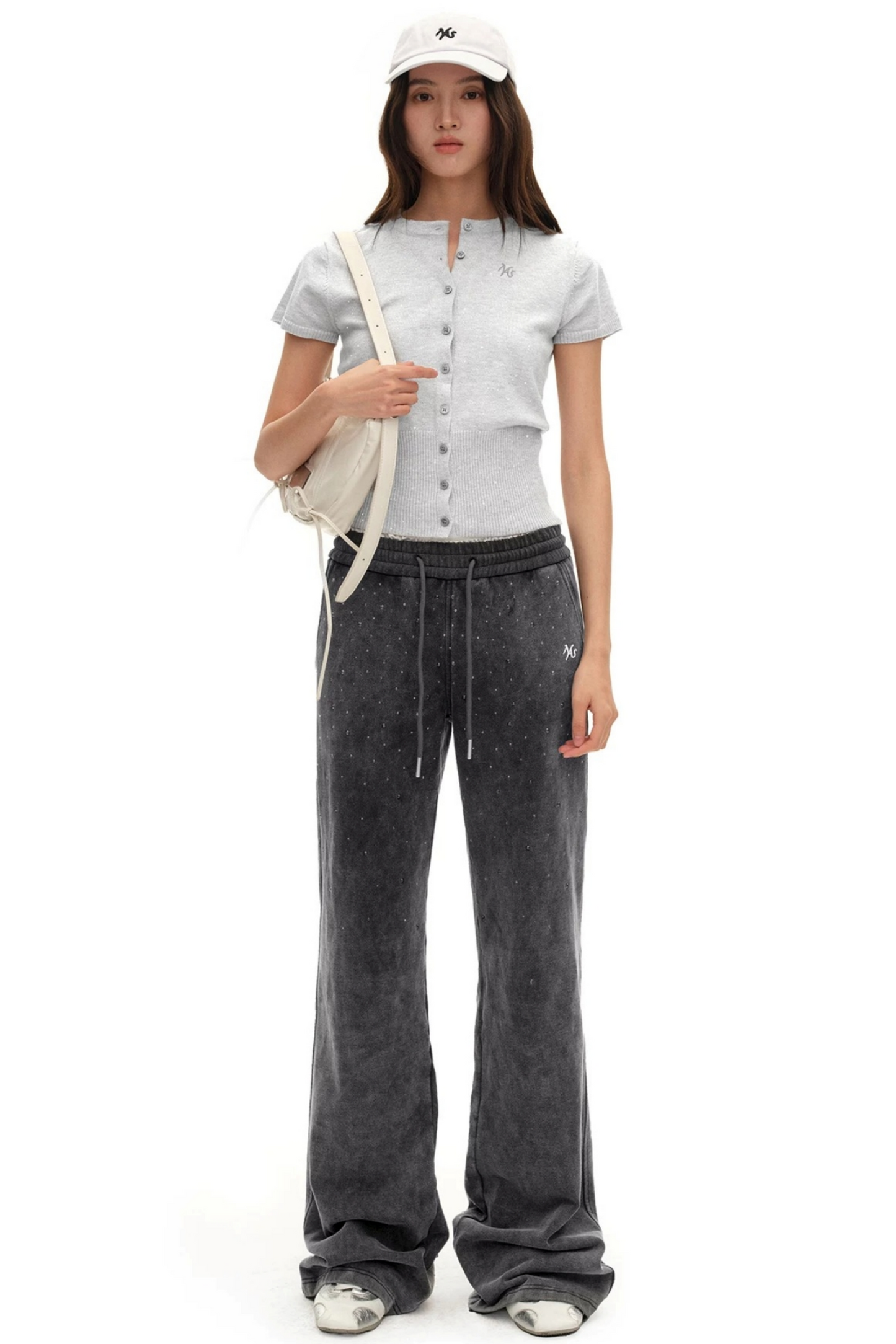 Merino Wool Flutter Sleeve Top