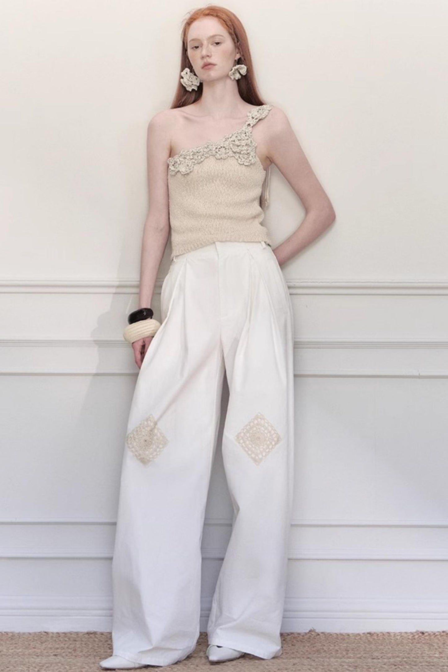 Garden Crochet Pants