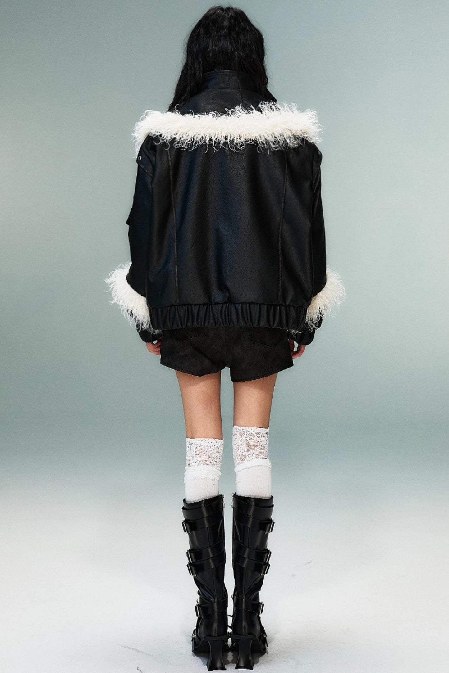 Autumn Vintage Punk Short Coat