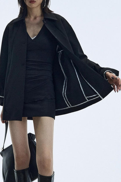 Black Silhouette Jacket