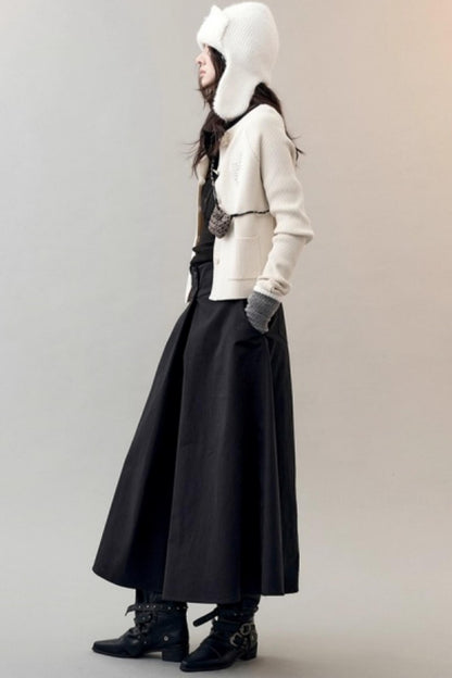 Chic Waist Deconstructed Skirt