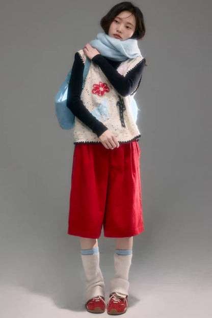 Retro Corduroy Shorts