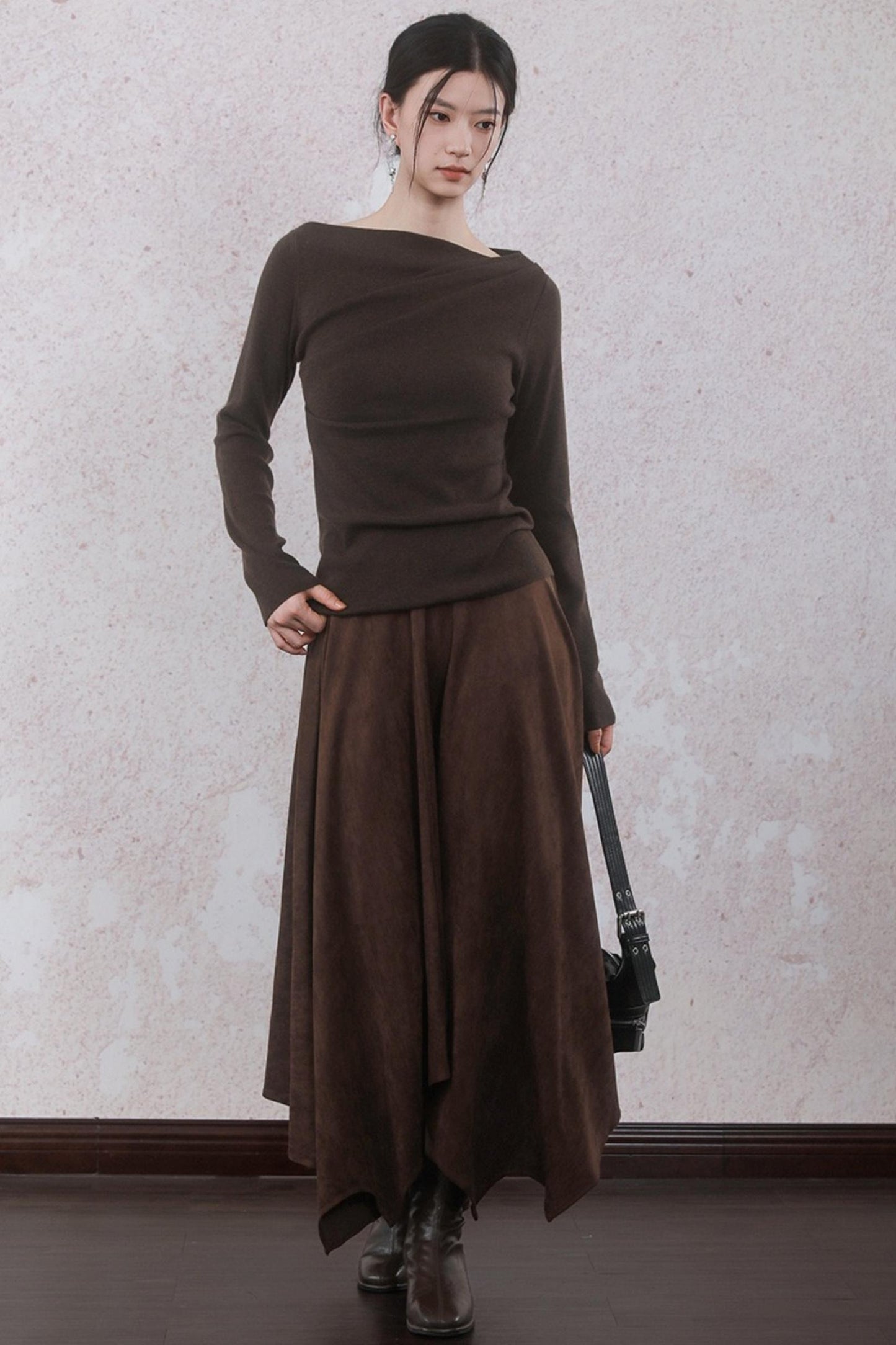 Chestnut Brown Skirt