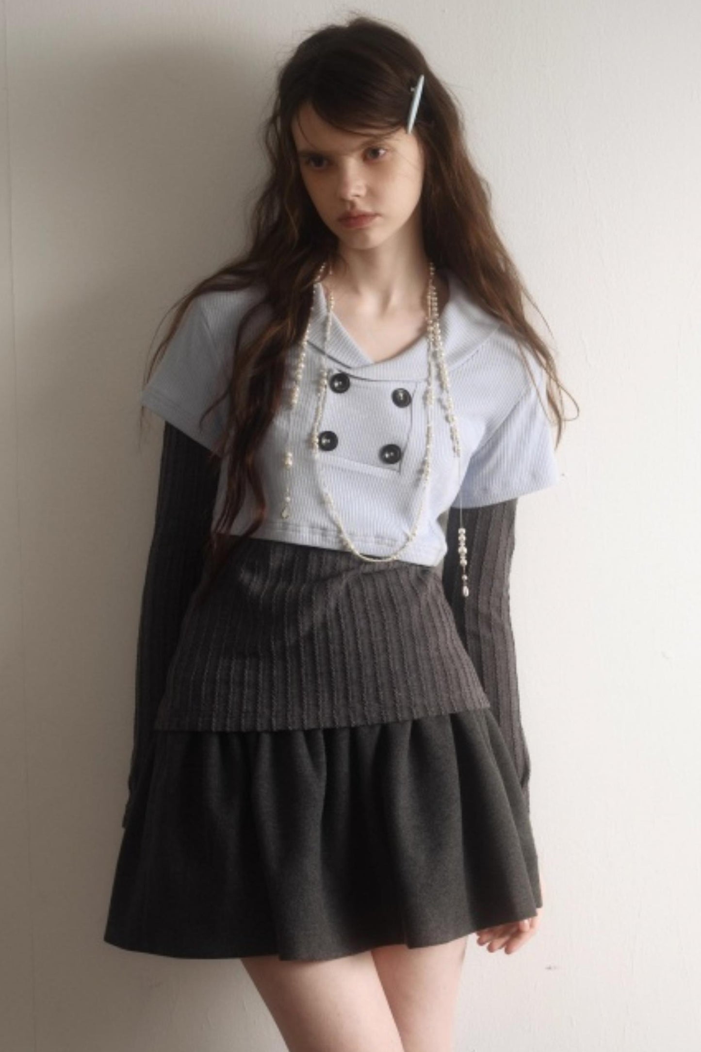 Vintage Sailor Knit Top