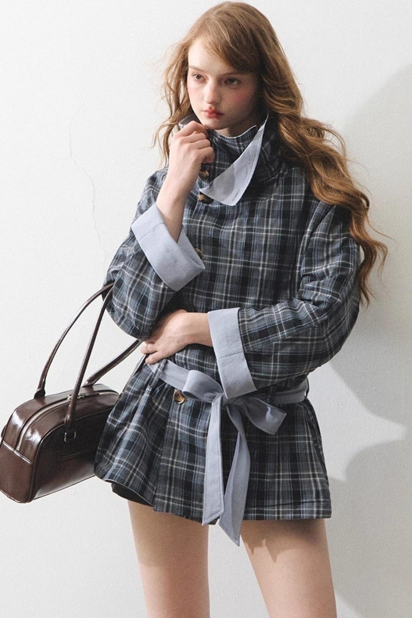 Vintage Loose Tunic Trench Coat