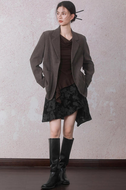 Autumn Cocoa Brown T-shirt