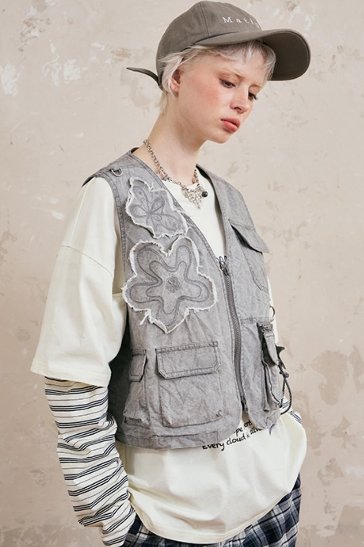 Vintage Floral Work Jacket