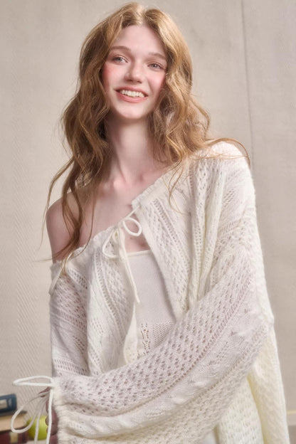 Riverbank of the Wind Mohair Sweater