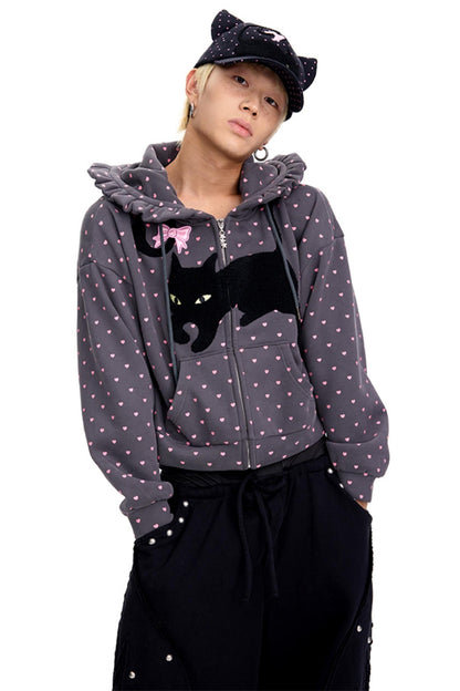 Cat Style Peaked Cap