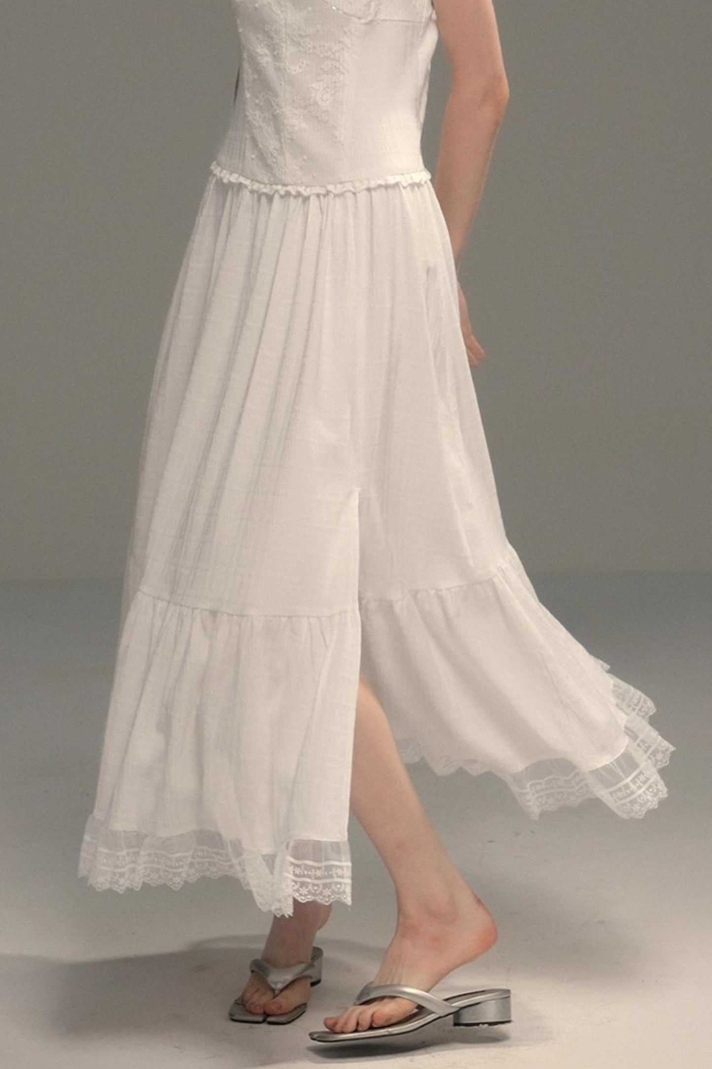 Fairy Sparkling Lace Slip Dress