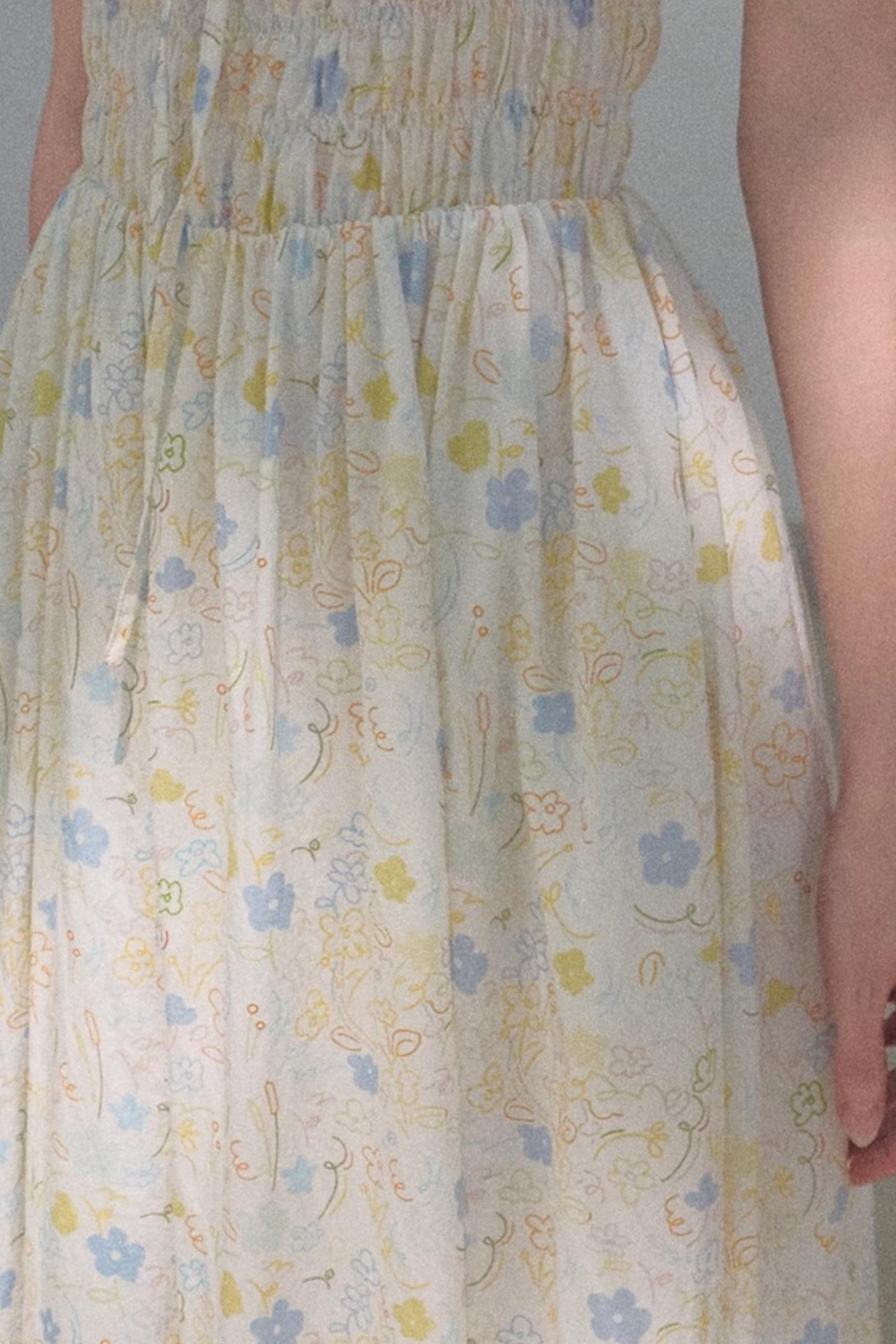 Bubbling Soda Sleeveless Slip Dress