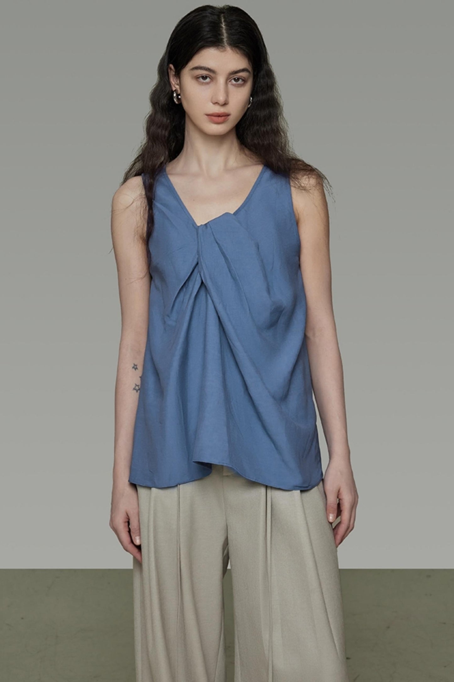 Irregular Sleeveless Vest