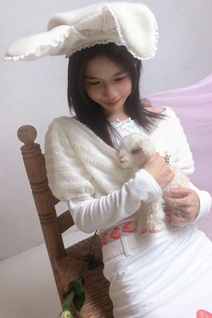 Institute Happy Birthday Lace Beret