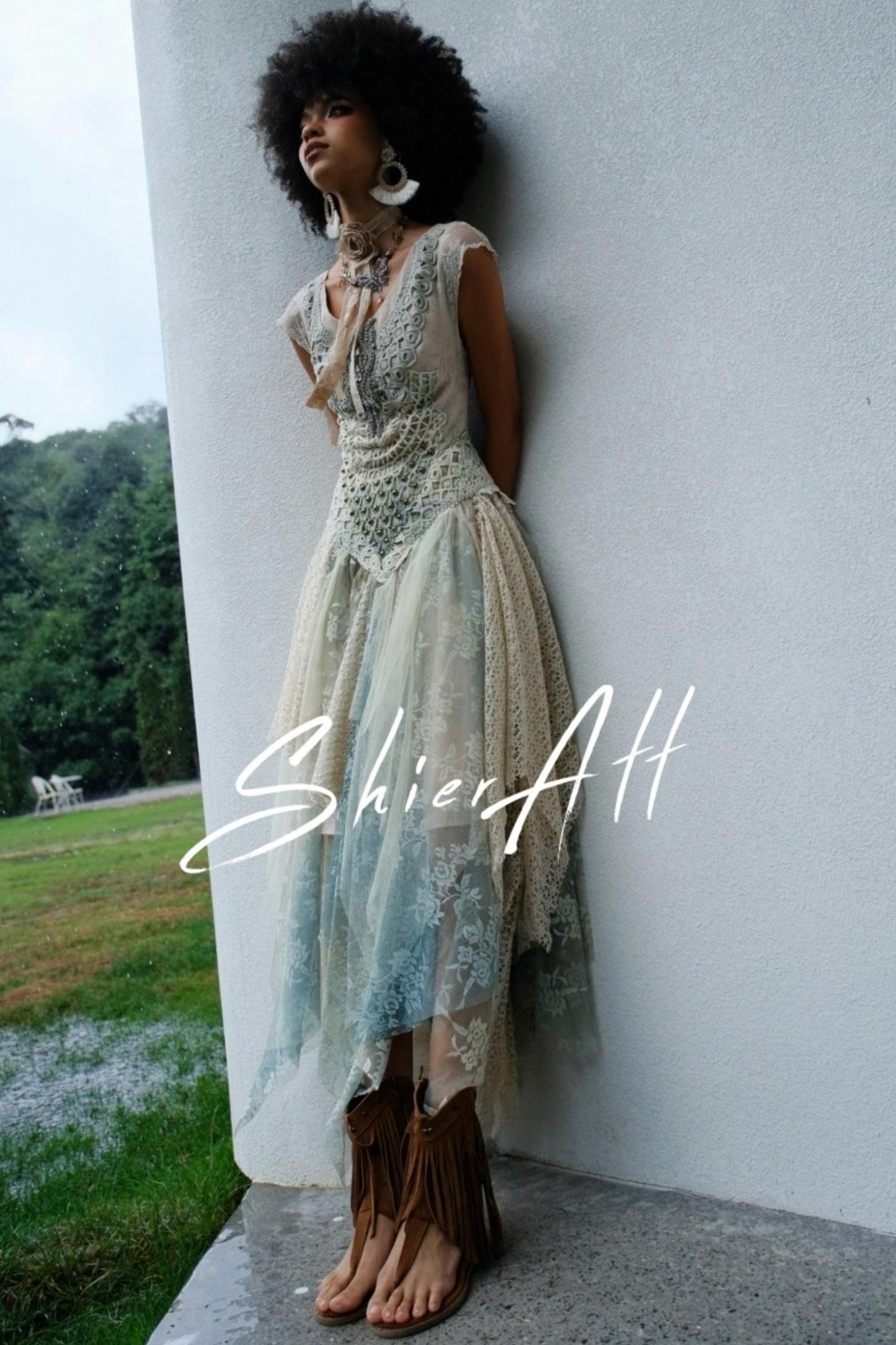 Vintage Wind Strappy Dress