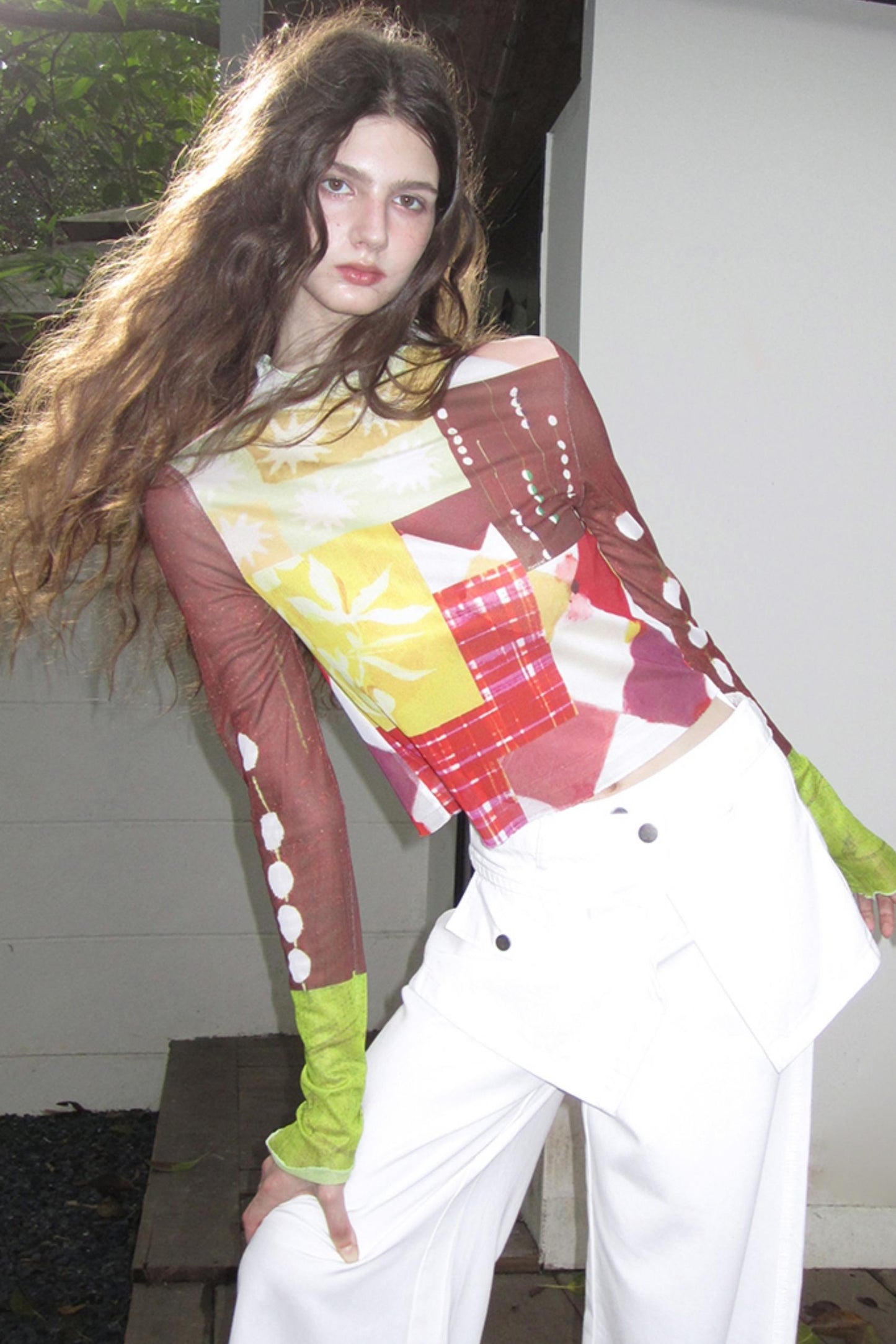 Midsummer Vintage Stretch Mesh Vest