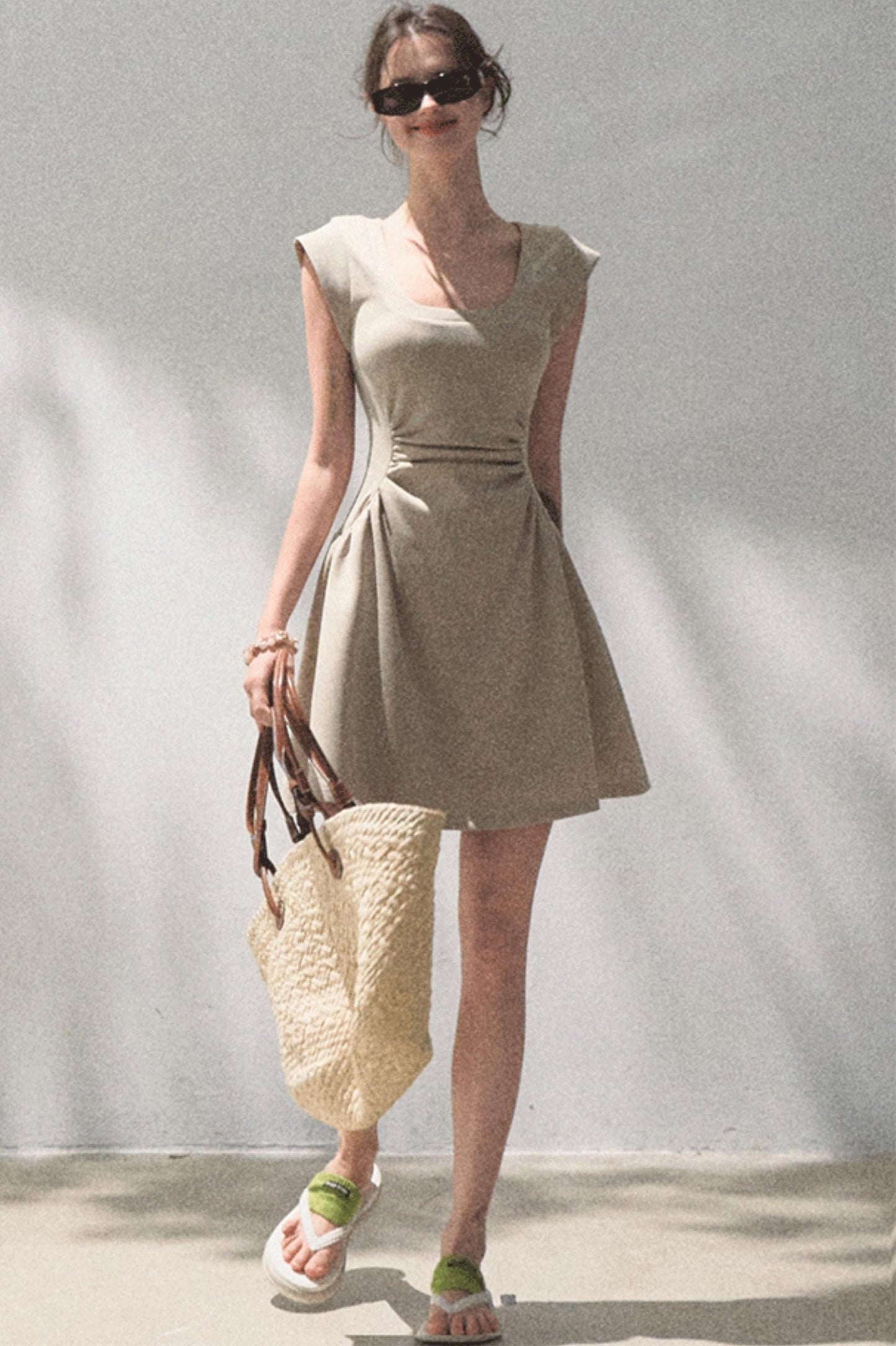 Essential Summer U-Neck Dress