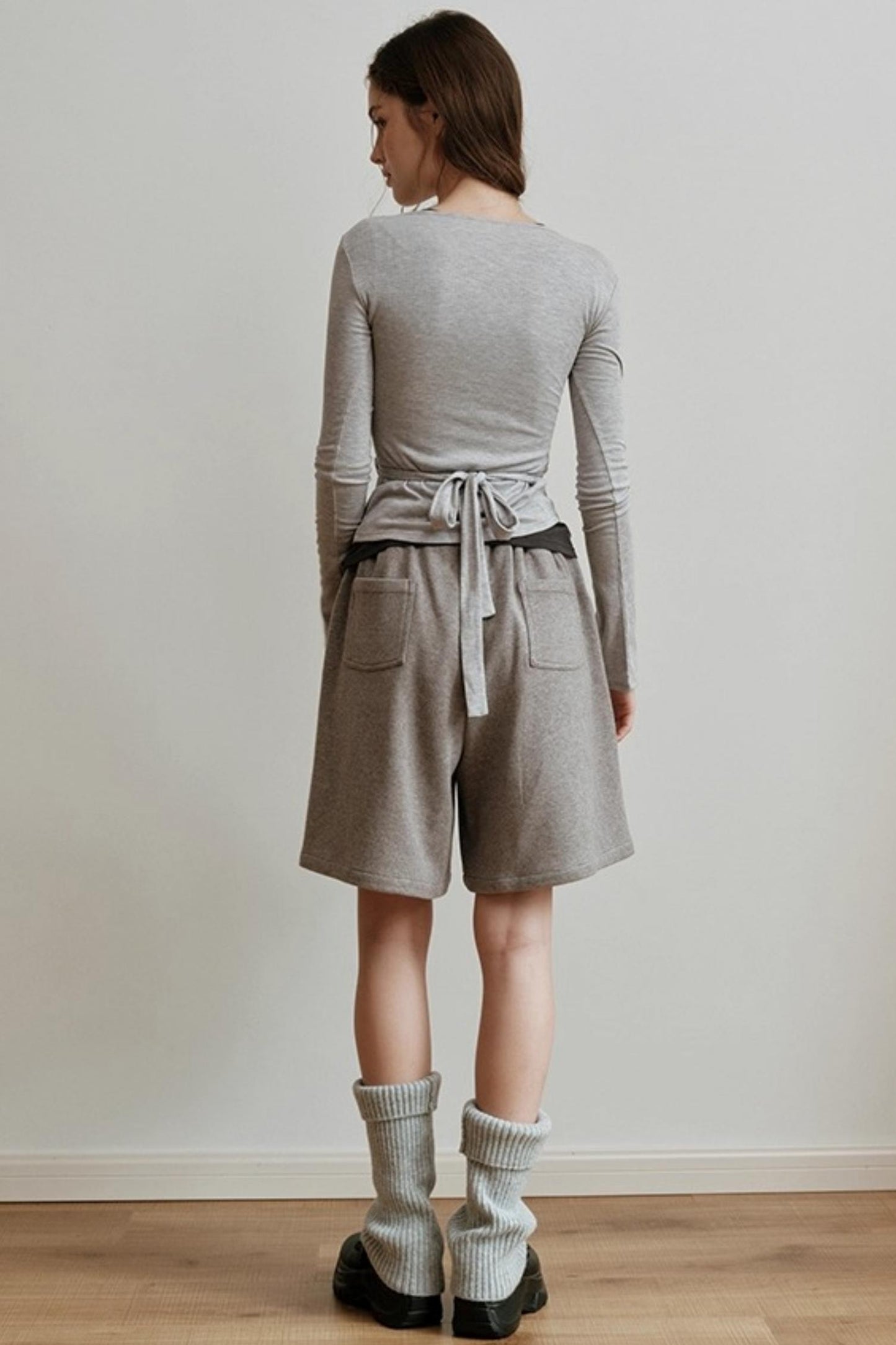 Embroidered Long-Sleeved Knitwear Top