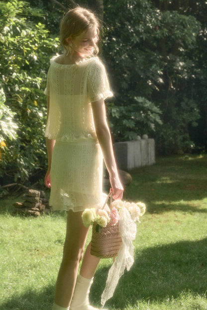 Vanilla Citrus Knit Trio Set-Up