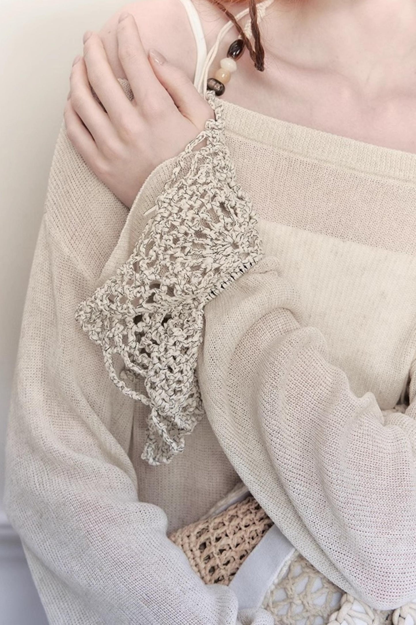 Floral Knitted Headband